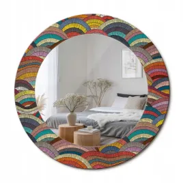 okragle-dekoracyjne-lustro-z-nadrukiem-do-salonu-pokoju-ornament-fi-50-cm