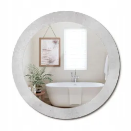 lustro-z-nadrukiem-do-lazienki-kuchni-przedpokoju-tekstura-betonu-fi-70-cm