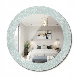 lustro-z-nadrukiem-do-lazienki-sypialni-salonu-slimak-na-lace-fi-60-cm