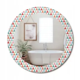 okragle-ozdobne-lustro-na-sciane-do-domu-biura-geometryczny-wzor-fi-70-cm