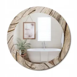 lustro-z-nadrukiem-do-lazienki-kuchni-przedpokoju-pekniete-drewno-fi-70-cm