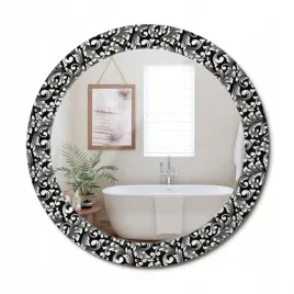 okragle-dekoracyjne-lustro-z-nadrukiem-do-salonu-pokoju-ornament-fi-70-cm