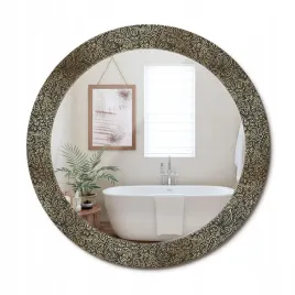 lustro-z-nadrukiem-do-lazienki-sypialni-salonu-kwiecisty-ornament-fi-70-cm