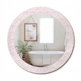 lustro-premium-z-szklana-ozdobna-rama-z-nadrukiem-platki-kwiatow-fi-70-cm