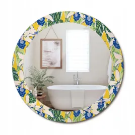 okragle-dekoracyjne-lustro-z-nadrukiem-do-salonu-pokoju-orchidee-fi-70-cm