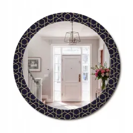lustro-wiszace-dekoracyjne-z-nadrukiem-abstrakcyjny-geometryczny-fi-80-cm