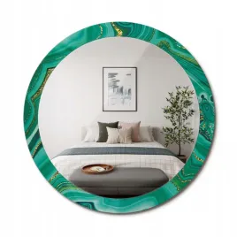 stylowe-okragle-lustro-scienne-z-nadrukiem-na-szkle-agat-marmur-fi-90-cm