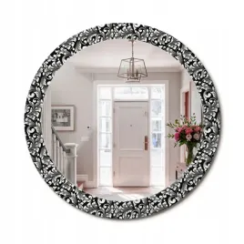 okragle-dekoracyjne-lustro-z-nadrukiem-do-salonu-pokoju-ornament-fi-80-cm