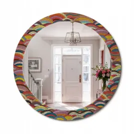 okragle-dekoracyjne-lustro-z-nadrukiem-do-salonu-pokoju-ornament-fi-80-cm