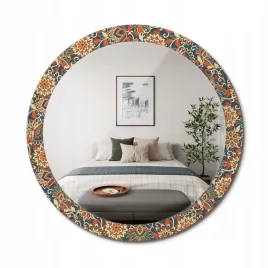 okragle-scienne-ozdobne-lustro-w-szklanej-obramowce-retro-kwiaty-fi-90-cm