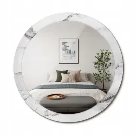 nowoczesne-dekoracyjne-okragle-lustro-z-nadrukiem-bialy-marmur-fi-90-cm