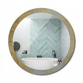 wiszace-lustro-ze-szklana-obramowke-z-nadrukiem-loftowy-wzor-fi-100-cm