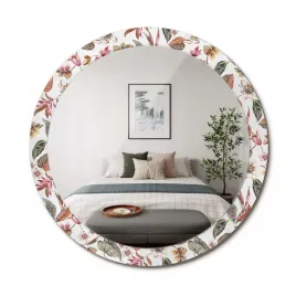 lustro-z-nadrukiem-do-lazienki-kuchni-przedpokoju-kwiaty-vintage-fi-90-cm