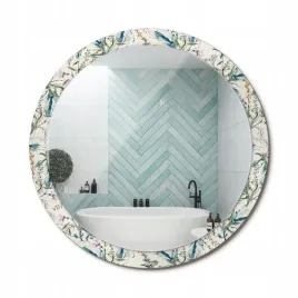 lustro-scienne-z-ozdobnym-szklanym-obramowaniem-kwiaty-akwarelowe-fi-100-cm