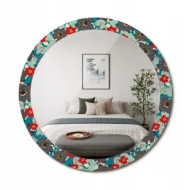 lustro-scienne-z-ozdobnym-szklanym-obramowaniem-retro-kwiaty-wzor-fi-90-cm