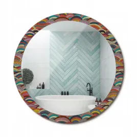 okragle-dekoracyjne-lustro-z-nadrukiem-do-salonu-pokoju-ornament-fi-100-cm