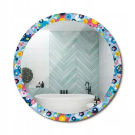 stylowe-okragle-lustro-scienne-z-nadrukiem-na-szkle-kolorowe-kola-fi-100-cm