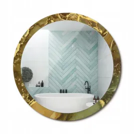 wiszace-lustro-ze-szklana-obramowke-z-nadrukiem-metaliczne-wiry-fi-100-cm