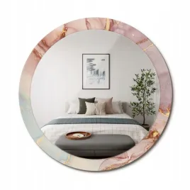 lustro-scienne-z-ozdobnym-szklanym-obramowaniem-abstrakcyjny-plyn-fi-90-cm