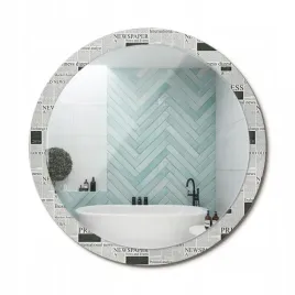okragle-dekoracyjne-lustro-z-nadrukiem-do-salonu-pokoju-gazety-fi-100-cm