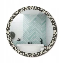 okragle-nowoczesne-lustro-scienne-z-nadrukiem-na-szkle-litery-fi-100-cm