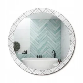 lustro-scienne-z-ozdobnym-szklanym-obramowaniem-poprzeczne-linie-fi-100-cm