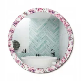 lustro-z-nadrukiem-do-lazienki-sypialni-salonu-piwonie-kwiaty-fi-100-cm