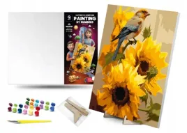 qbee-zestaw-do-malowania-sztuka-zieba-na-sloneczniku-5-elementow