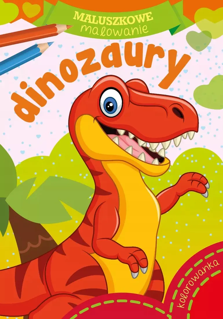 maluszkowe-malowanie-dinozaury