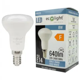 zarowka-led-reflektor-r50-e14-8w-720lm-6500k-zimna-ecolight
