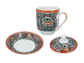 kubek-pokrywka-i-talerzyk-porcelana-orientalny-wzor