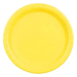 talerzyki-papierowe-okragle-monokolor-zolty-23-cm-6-szt