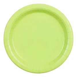 talerzyki-papierowe-okragle-monokolor-zielony-jasny-18-cm-6-szt