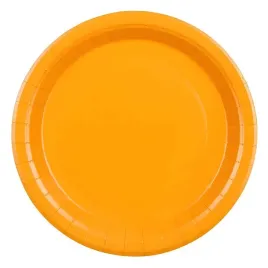 talerzyki-papierowe-okragle-monokolor-pomaranczowy-23-cm-6-szt