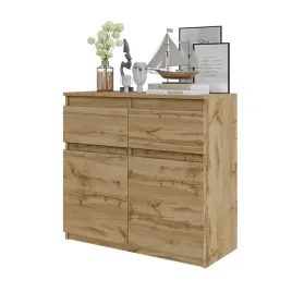 komoda-noah-dab-wotan-2-szuflady-2-drzwi-2-polki-szafka-80-cm-salon