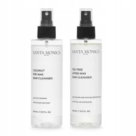santa-monica-plyn-przed-coconut-i-olejek-po-depilacji-tea-tree-2-x-200ml