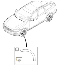 volvo-v90cc-spinka-listwy-nakladki-blotnika-31448101oe