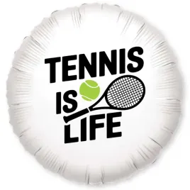 balon-foliowy-tennis-is-life-bialy-18-rnd