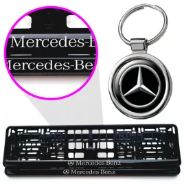 zestaw-2-ramki-na-tablice-rejestracyjne-ramka-zel-breloczek-mercedes