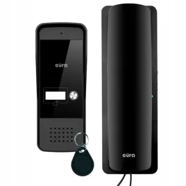 eura-tech-domofon-jednorodzinny-adp-25a3-z-czytnikiem-brelokow-czarny