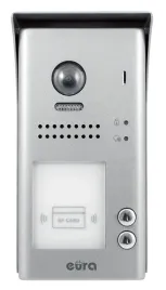 eura-tech-stacja-bramowa-vda-81a5-2-rodzinna-z-czytnikiem-rfid