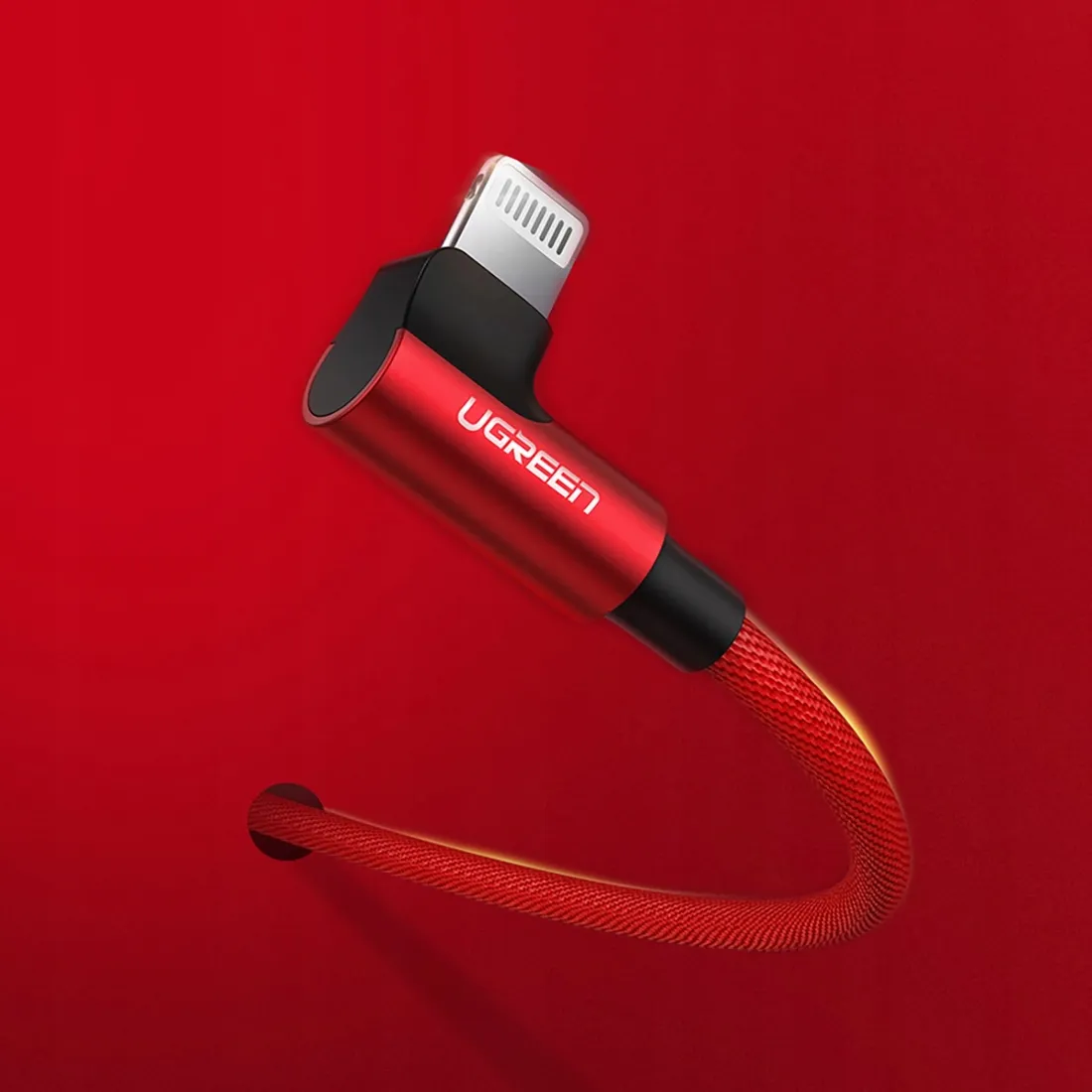 kabel-ugreen-usb-apple-lightning-1-m-czerwony-kolor-czerwony