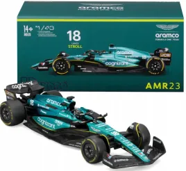 bolid-f1-aston-martin-amr23-stroll-kask-bburago-1-43