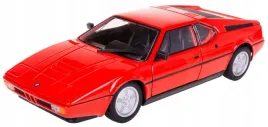 bmw-m1-samochod-model-24098-welly-1-24-czerwony