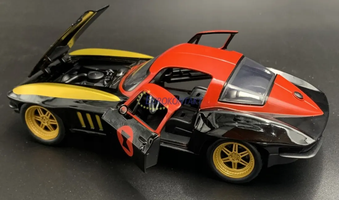 corvette-black-widow-marvel-avengers-jada-1-24
