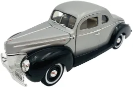 ford-deluxe-1940-1-18-model-motormax-73108-szary-z-czarnym