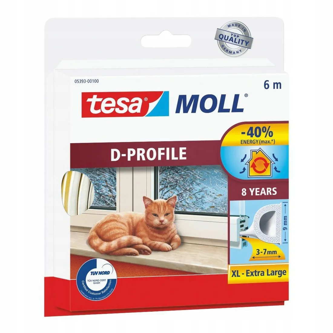 tesa-uszczelka-biala-d-6m-9mm-stan-nowy