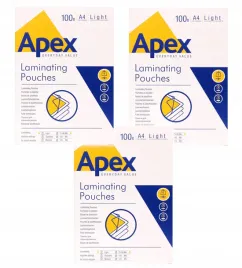 folia-laminacyjna-do-laminowania-a4-75-80u-blyszczaca-apex-3x-paczka