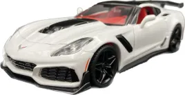 corvette-zr1-2019-1-24-motormax-79356-bialy