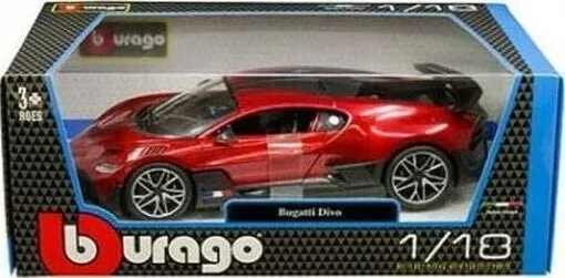 bugatti-divo-1-18-supercar-red-model-bburago-11045